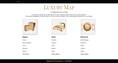 Desktop Screenshot of luxurymap.veraclasse.it